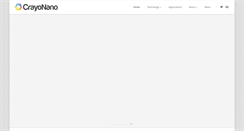 Desktop Screenshot of crayonano.com