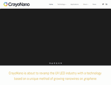 Tablet Screenshot of crayonano.com